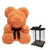 Orange Rose Bear